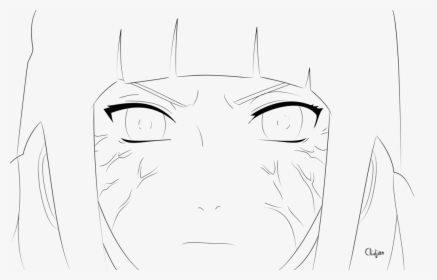 Collection Of Free Hinata Drawing Eye Download On Ui - Line Art, HD Png Download, Free Download