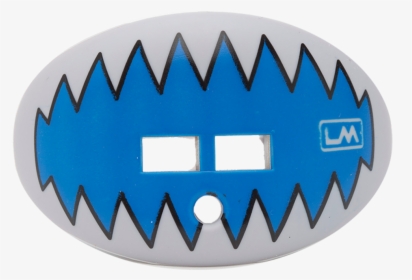 Loudmouthguards Shark Teeth Lion Royal Blue Grey 850867006185"  - Surfboard, HD Png Download, Free Download