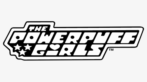 Powerpuff Girls Logo Black And White - Powerpuff Girls Logo Clipart, HD Png Download, Free Download