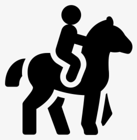 Horse Riding Icon Png - Horse Ride Icon, Transparent Png, Free Download