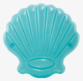 #turquoise #blue #shell - Intex Clam Shell Pool Float, HD Png Download, Free Download