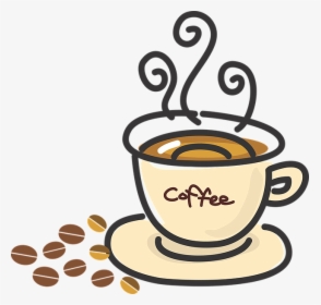 Transparent Cup Of Coffee Clipart - Coffee Clipart Transparent, HD Png Download, Free Download