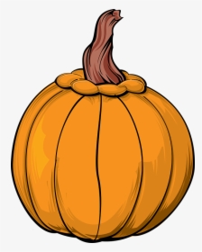 Pumpkin, Vector, Halloween, Autumn, Holiday, Fall - Jack O Lantern Cartoon Clipart, HD Png Download, Free Download
