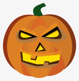 Halloween Pumpkin Face Free Photo - Jack-o'-lantern, HD Png Download, Free Download