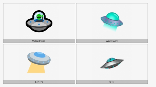 Flying Saucer On Various Operating Systems, HD Png Download, Free Download