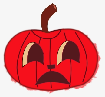 Pumpkin Clipart Vector - Sad Jack O Lantern, HD Png Download, Free Download