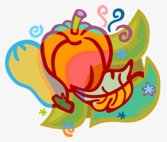 Vector Illustration Of Fall Or Autumn Harvest Pumpkin, HD Png Download, Free Download