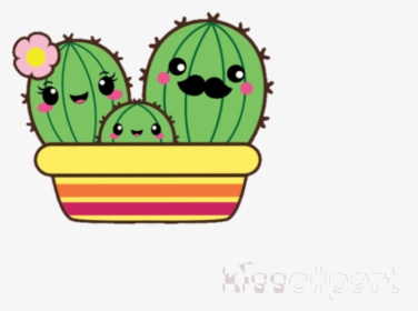 Cute Cartoon Cactus Png, Transparent Png, Free Download