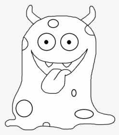 Graphics By Ruth - Black And White Monster Clip Art, HD Png Download, Free Download