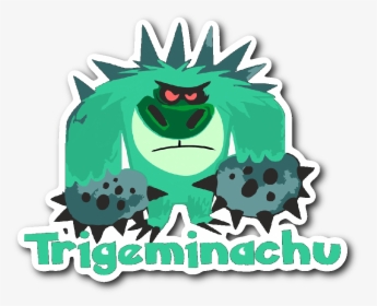 Tn Monster Sticker - Cartoon, HD Png Download, Free Download