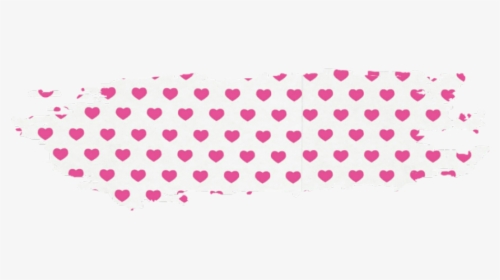 #strip #tape #kawaii #kpopedits #kpop #hearts #whiteandpink - Polka Dot, HD Png Download, Free Download