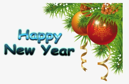 Happy New Year Png Free Image Download - Christmas Transparent Background, Png Download, Free Download