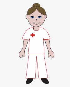 Clip Art Library Ittime - Boy Nurse Clipart Black And White, HD Png Download, Free Download