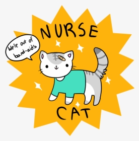 Nurse Cat By Sody-pop - Nurse Cat Clipart, HD Png Download, Free Download