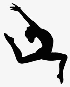 Gymnastics Png - Transparent Background Gymnast Silhouette, Png Download, Free Download