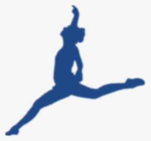 Svg Silhouette Gymnast - Baton Twirler Clip Art, HD Png Download, Free Download