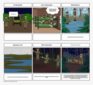 Vietnam War Storyboard 1954, HD Png Download, Free Download