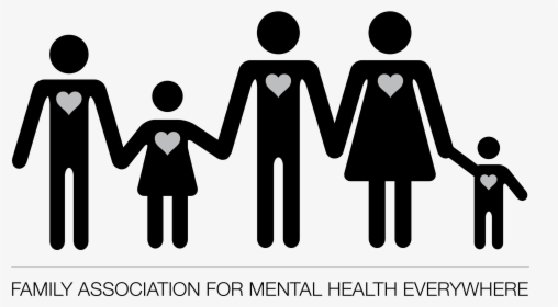 Black Family Png - Family Association For Mental Health Everywhere, Transparent Png, Free Download