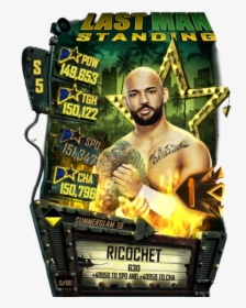 Ricochet Wwe Supercard, HD Png Download, Free Download