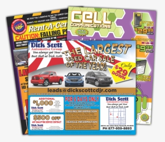 Flyer & Rack Card Printing - City Car, HD Png Download, Free Download