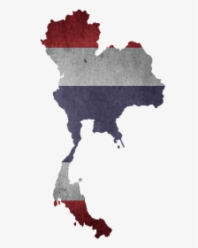 Thailand Map Vector Png, Transparent Png, Free Download