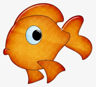 Transparent Fish Drawing Png - Dibujos De Color Naranja, Png Download, Free Download