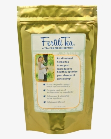 Organic Fertility Tea, 60 Servings, Contains Vitex - Fertility Tea, HD Png Download, Free Download