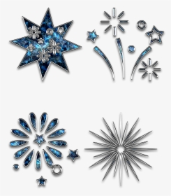 Decor Ornament Jewelry Free Photo - Silwer Star Transparent Background, HD Png Download, Free Download