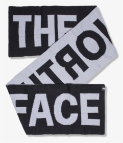 The North Face Logo Scarf Tnf Black - Printing, HD Png Download, Free Download