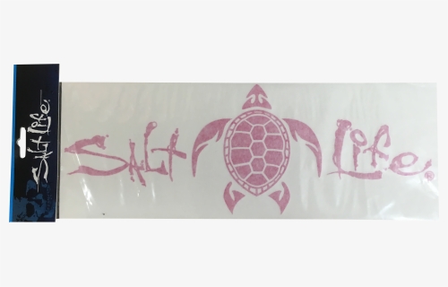 Pink Salt Life Surf Sticker Turtle Decal - Salt Life Turtle Decal, HD Png Download, Free Download