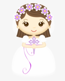Cut Girl First Communion Png, Transparent Png, Free Download
