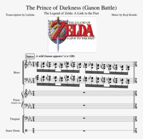 Sheet Music Link To The Past Dungeon, HD Png Download, Free Download