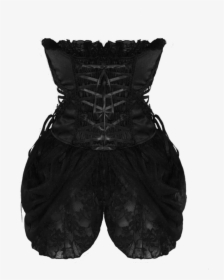 Dress Black Corset - Gothic Corset Transparent Background, HD Png Download, Free Download