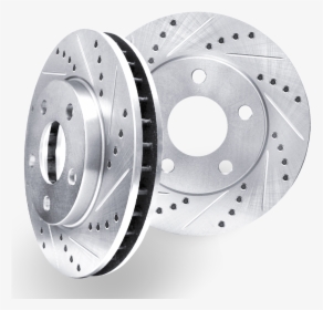 Right Drilled Slotted - Disc Brake, HD Png Download, Free Download