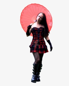 Fashion,fictional Design - Deviantart Gothic Girl Png, Transparent Png, Free Download