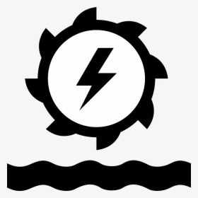 Hydropower Icon - Hydroelectric Energy Icon, HD Png Download, Free Download