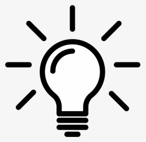 Energy Cost Icon Png , Png Download - Simple Light Bulb Clip Art, Transparent Png, Free Download