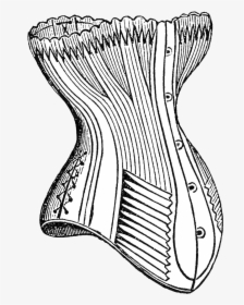 Corset Clipart - Sketch, HD Png Download, Free Download
