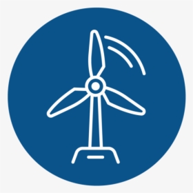 Wind Energy Png - Energy Icon Blue, Transparent Png, Free Download