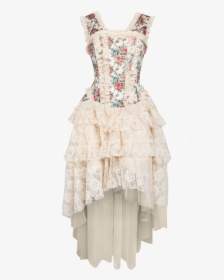Victorian Corset Dress - Cocktail Dress, HD Png Download, Free Download