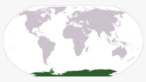 Locationantarctica Transparent - Latin America Highlighted On A Map, HD Png Download, Free Download