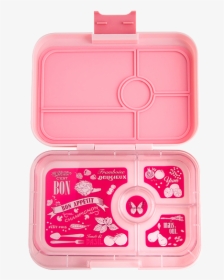Amalfi Pink Yumbox Tapas 4 Compartment"  Class= - Yumbox Tapas 4 Compartment Amalfi Pink, HD Png Download, Free Download