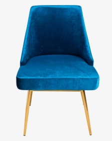 Harlow Accent Chair Sapphire Blue1 - Chair, HD Png Download, Free Download