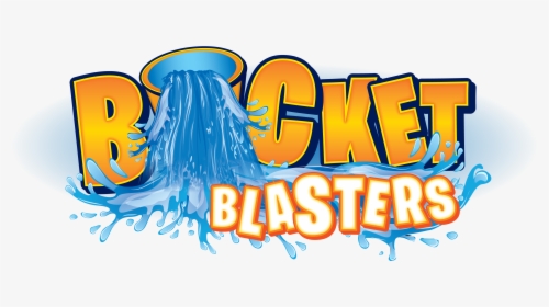 Six Flags Great Escape Bucket Blasters Logo - Illustration, HD Png Download, Free Download