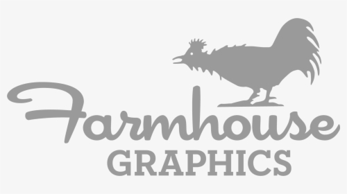 Farmhouse Graphics - Rooster, HD Png Download, Free Download