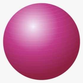 Gym Ball On Transparent Background Png Image Free Download - Sphere, Png Download, Free Download