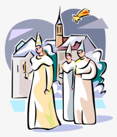 Free Download Saint Lucy S Day Star Boys Sweden - Cartoon, HD Png Download, Free Download