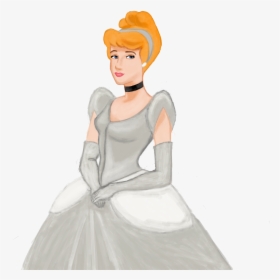 Sinderella - Princess Drawing Png, Transparent Png, Free Download