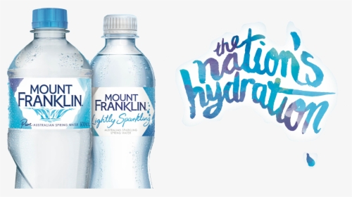 Pure Drinking Water Png - Mt Franklin Plastic Water Bottle, Transparent Png, Free Download