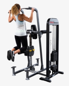 Pro Select Weight Assisted Chin Dip Machine - Body Solid Weight Assisted Chin Dip Machine, HD Png Download, Free Download